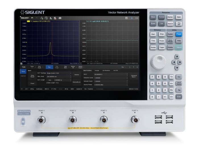 Vektorntverksanalysator VNA 4.5GHz 4-port SNA5004A @ electrokit (1 av 4)