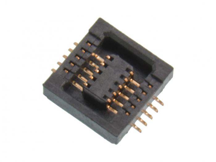 Kontakt DF23 - SMD 10-pol 0.5mm @ electrokit (1 av 2)