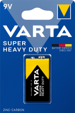 Batteri 9V 6F22 Varta @ electrokit