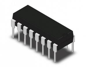 MCP3008-I/P DIP-16 ADC 8ch 10-bit SPI @ electrokit