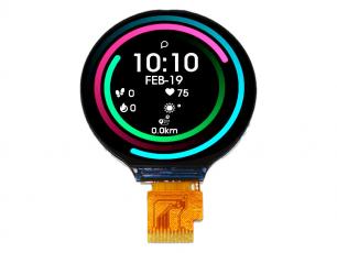 1.28" Rund LCD @ electrokit