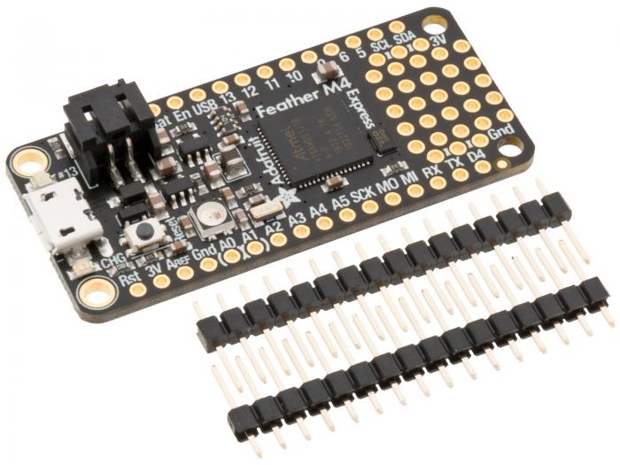 Adafruit Feather M4 Express - ATSAMD51 @ electrokit (1 av 3)