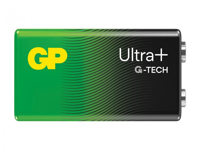 Batteri 9V 6LF22 GP Ultra Plus @ electrokit (1 av 2)