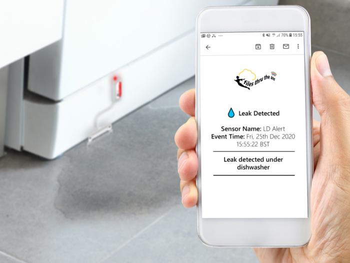 Wireless Alert - vervakning vattenlckage @ electrokit (3 av 3)