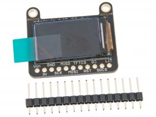 LCD TFT 0.96" 160x80 color microSD @ electrokit