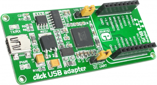 click USB adapter @ electrokit