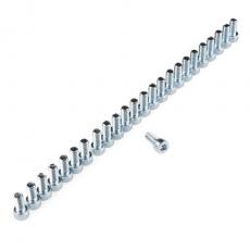 Maskinskruv insex 6-32 3/8" 25-pack @ electrokit