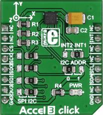 Accel 3 click @ electrokit