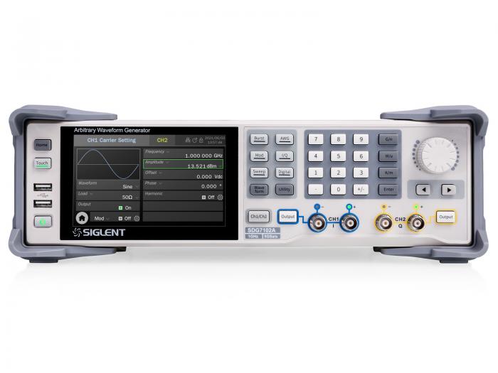 Funktionsgenerator 1GHz differentiell SDG7102A @ electrokit (1 av 3)