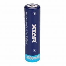 Batteri Li-Ion 18650 3.7V 3300mAh med skyddskrets Xtar @ electrokit