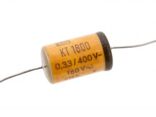 Kondensator 330nF 400V axiell @ electrokit