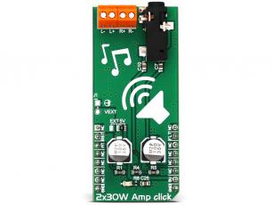 2x30W Amp Click @ electrokit