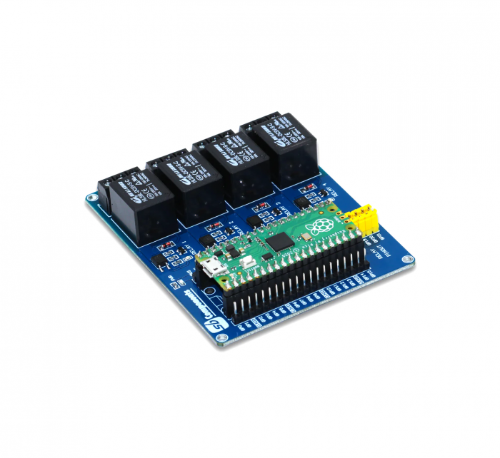 4x Relkort fr Raspberry Pi Pico @ electrokit (4 av 5)