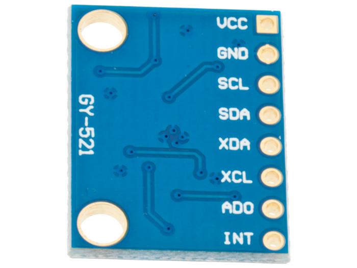 MPU-6050 accelerometer 3-axel & gyro monterad p kort @ electrokit (2 av 3)