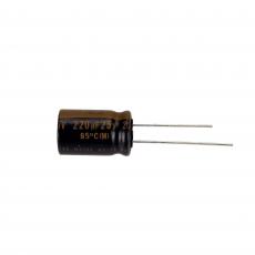 UKZ1E221MHM 220uF 25V 85C ø12.5x20mm @ electrokit