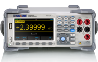 Bänkmultimeter 5½ siffra Siglent SDM3055 @ electrokit