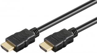 HDMI 2.0 kabel (4K@60Hz) 3m svart @ electrokit