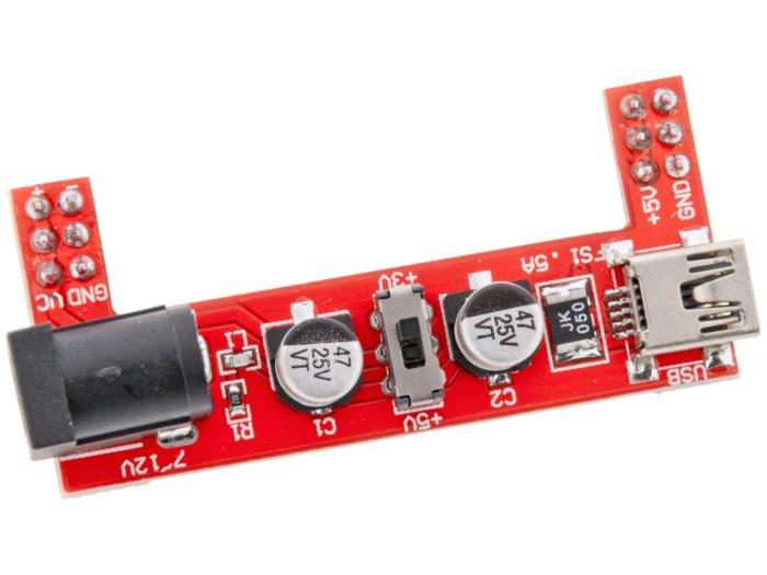 Strmfrsrjning fr kopplingsdck 3.3/5V 700mA @ electrokit (1 av 3)