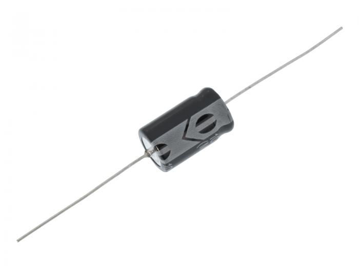 El.lyt 220uF 25V 10x17 axiell @ electrokit (1 av 1)