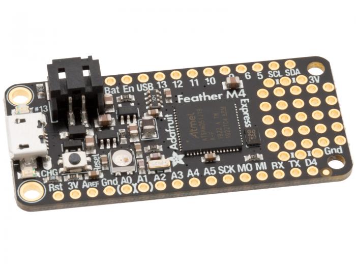 Adafruit Feather M4 Express - ATSAMD51 @ electrokit (2 av 3)