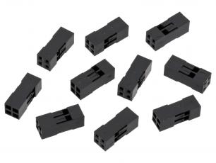 Kontakthus 2.54mm 2x2-pol 10-pack @ electrokit