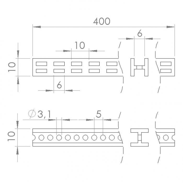 Totem Beam (20-pack) @ electrokit (2 av 3)