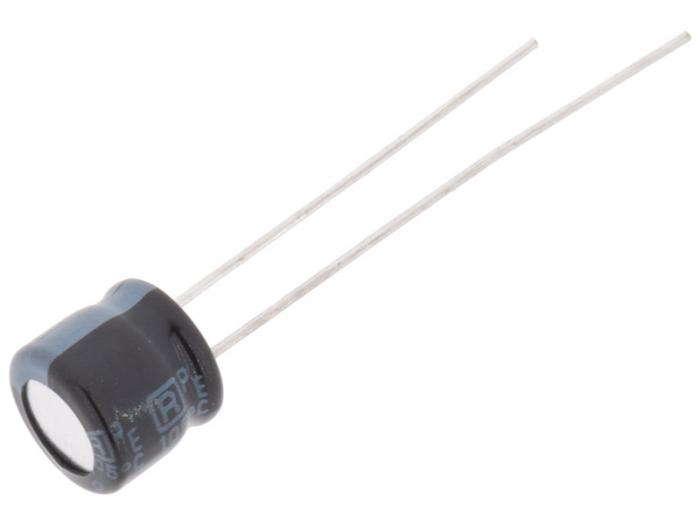 El.lyt 22uF 35V 105C 6.3x5mm @ electrokit (1 av 1)