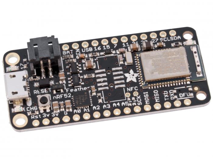 Adafruit Feather nRF52 Bluefruit LE - nRF52832 @ electrokit (1 av 3)