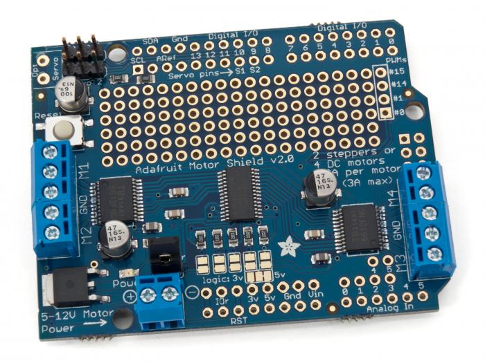 Adafruit motor shield v2.3 @ electrokit (1 av 7)