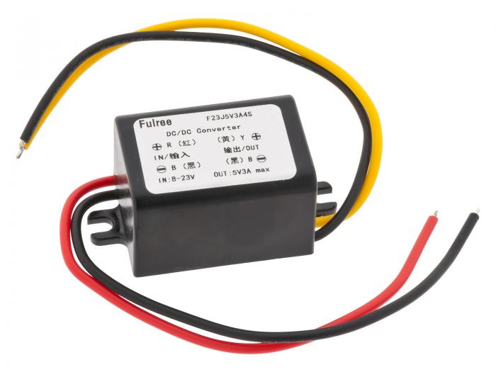 DCDC-omvandlare 8-23V / 5V 3A @ electrokit (1 av 1)