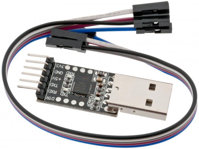 USB- seriellomvandlare CP2102 @ electrokit (1 av 3)