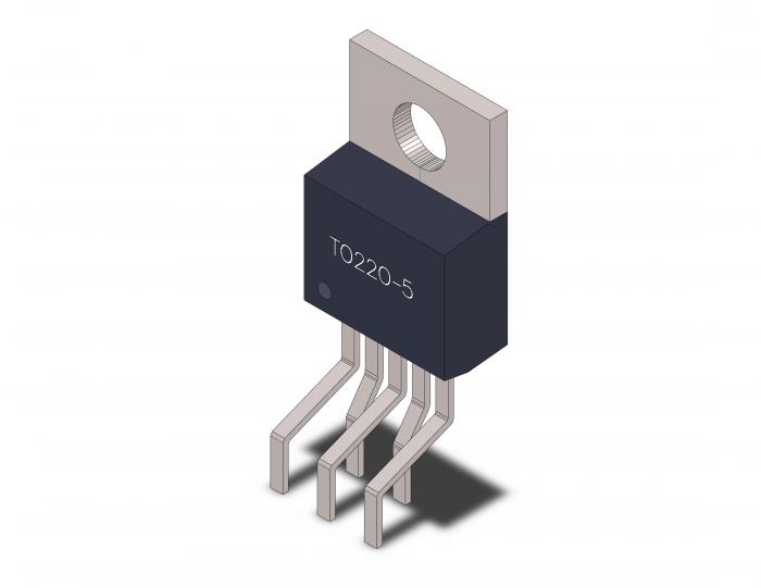 LM675T TO-220-5 Audiofrstrkare 25W @ electrokit (1 av 1)