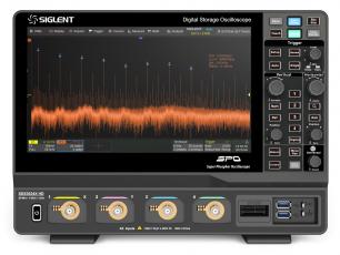 Oscilloskop 350MHz 4-kan 12-bit Siglent SDS3034X HD @ electrokit