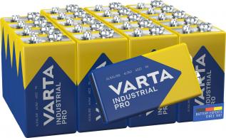 9V 6LR61 alkaliska batterier Varta 20-pack @ electrokit