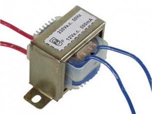 Transformator 12V 500mA @ electrokit