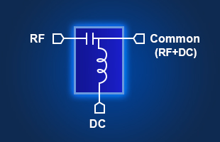 DC Bias Out, 12V-32V SHA850-BIAS @ electrokit